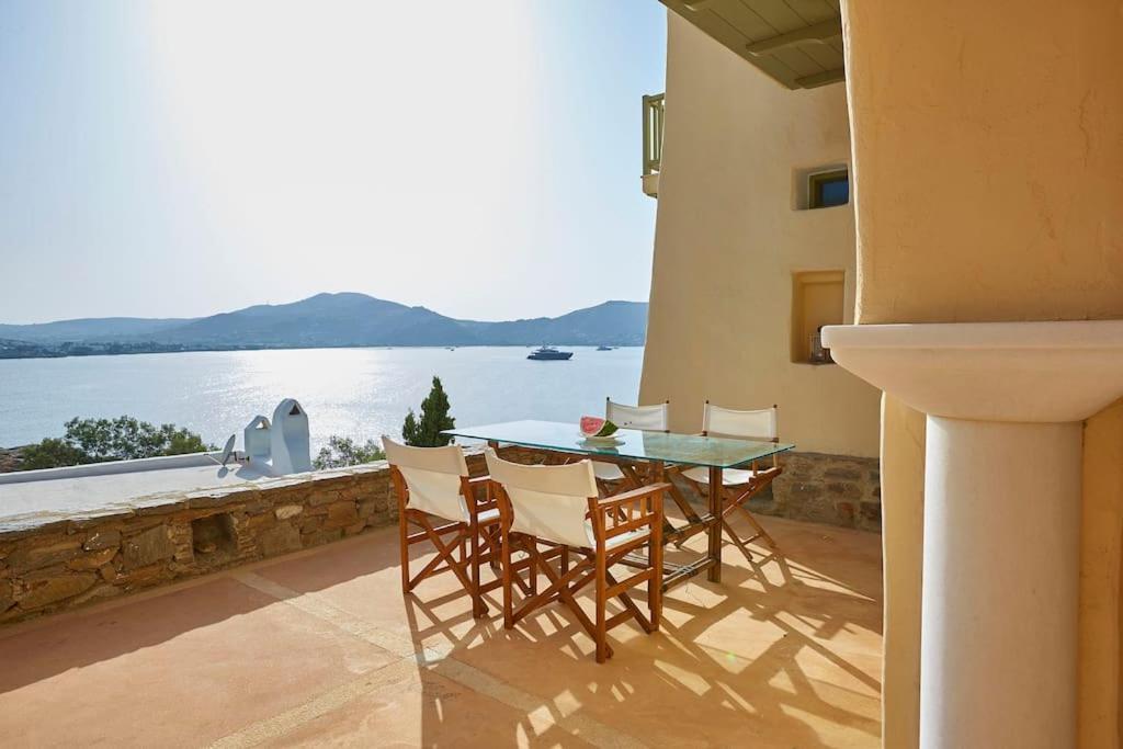 Ochre Dream, Beach Front & Sunset Villa Naousa Exterior foto