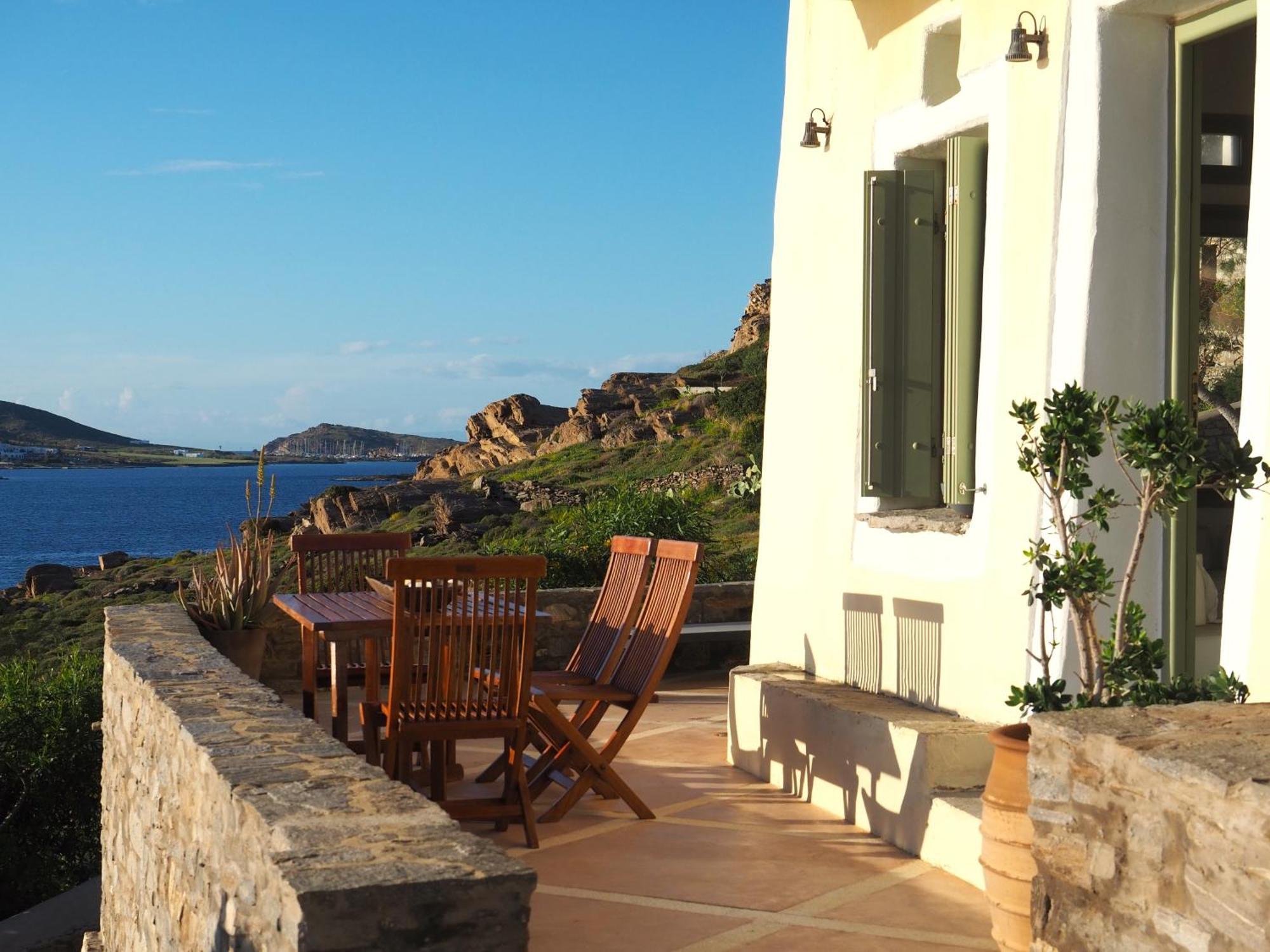 Ochre Dream, Beach Front & Sunset Villa Naousa Exterior foto