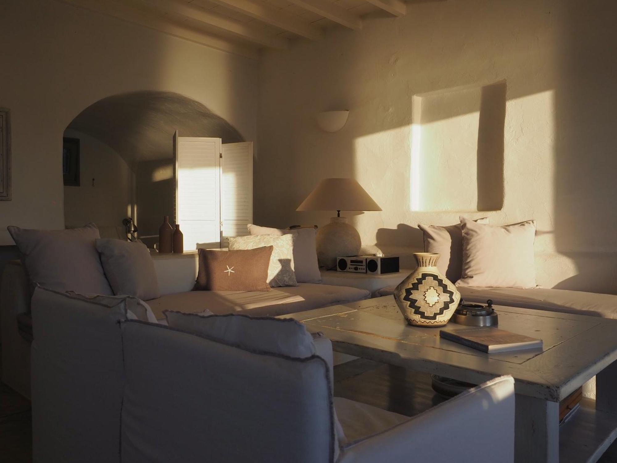 Ochre Dream, Beach Front & Sunset Villa Naousa Exterior foto